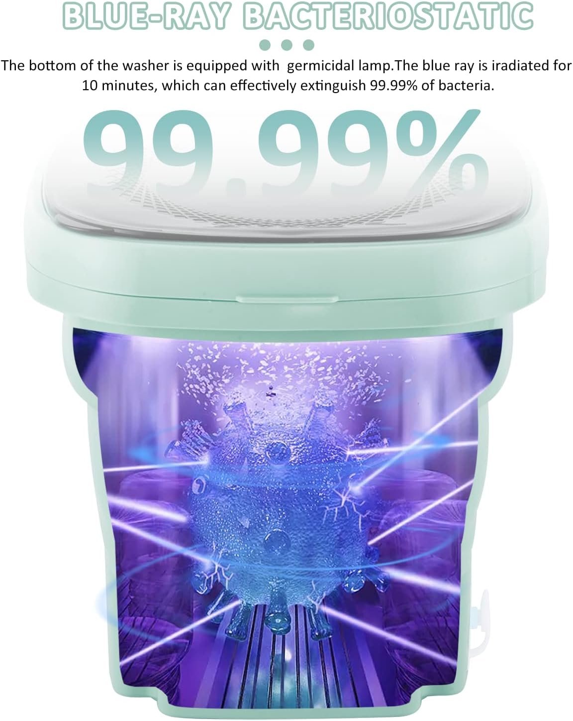 غساله قابله للطي - الصورة 5